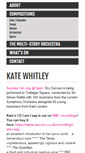 Mobile Screenshot of katewhitley.net